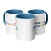 11oz Blue Accent Mug - Full Wrap