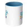 11oz Blue Accent Mug - Full Wrap