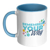 11oz Blue Accent Mug - Full Wrap