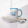 11oz Blue Accent Mug - Full Wrap