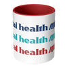 11oz Red Accent Mug - Full Wrap
