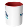 11oz Red Accent Mug - Full Wrap