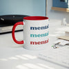 11oz Red Accent Mug - Full Wrap