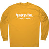 McIvor Marketing - White Logo - Gildan Long Sleeve Shirt