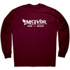 McIvor Marketing - White Logo - Gildan Long Sleeve Shirt