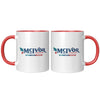 McIvor Marketing 11oz Mug with Red Interior