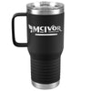 McIvor Marketing Branded 20oz Travel Tumbler with Handle