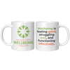 Midland Area Wellbeing Coalition - Full Color Logo - 11oz Accent Mugs