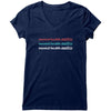 Midland Area Wellbeing Coalition - Mental Health Matters - Bella Women's V-Neck