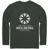 Midland Area Wellbeing Coalition - White Logo - Next Level Long Sleeve Shirt
