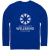 Midland Area Wellbeing Coalition - White Logo - Next Level Long Sleeve Shirt