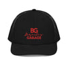 Bernelis Garage - Richardson Trucker Hat - Red Embroidery