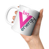 Juicy reVolution 11oz White Mug - Big V Energy