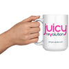 juicy reVolution - 15oz White Mug w/ URL