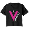 bigVenergy - Bella Flowy Crop Top Shirt